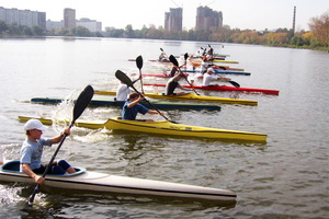 Rowing and Canoeing Orsha District Superiority among Youth 