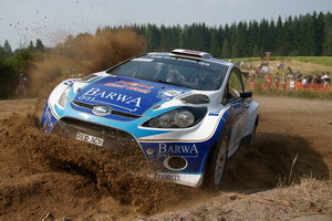 Stage of Traditional Rally Competitions