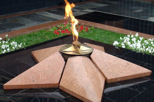 Открытие областной общественно-патриотической акции «Факел Победы»