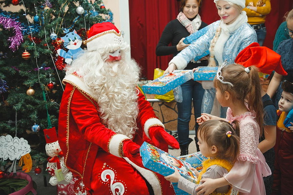 Работа резиденции Деда Мороза в городе Кричев 
