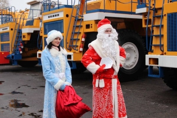New Year excursion program 2021 at the Belaz plant