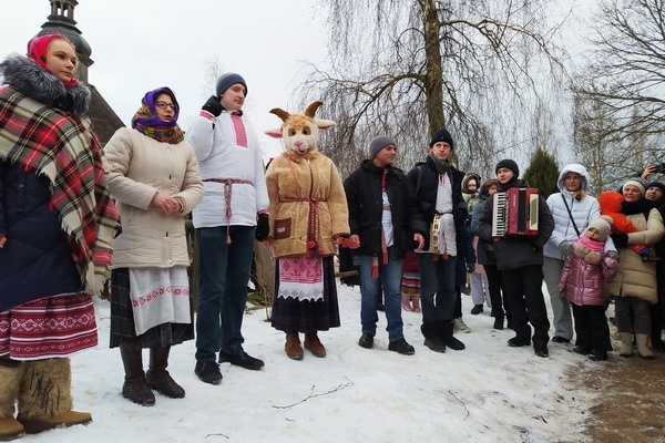 Ritual event «Shchadrets» in Strochitsy